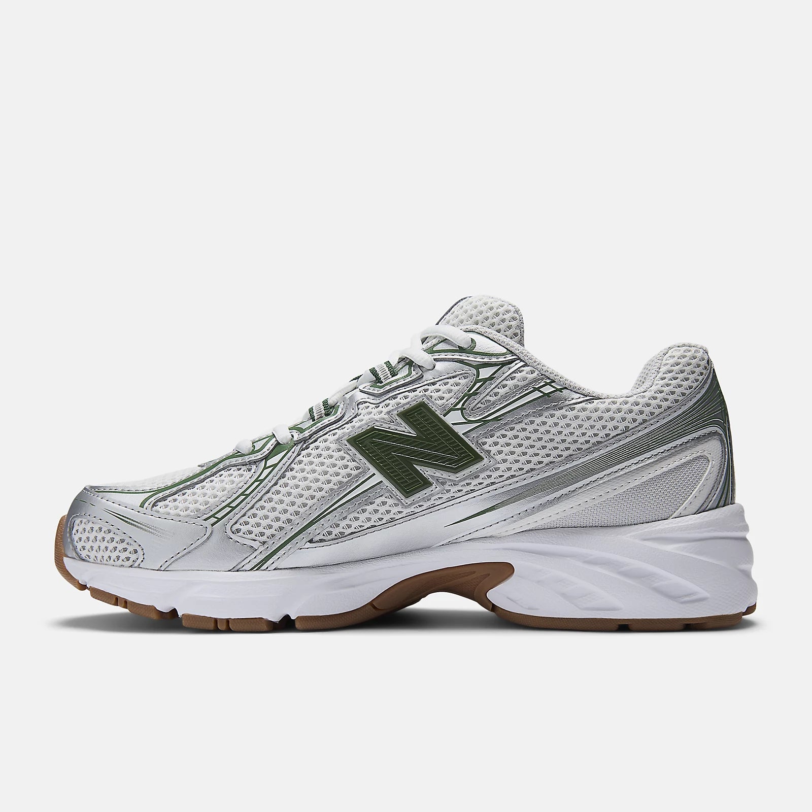 Grey Matter With Dark Alpine Green And Reflection