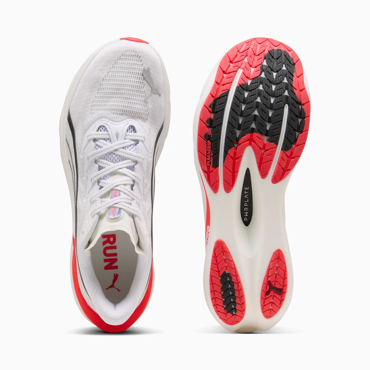 PUMA White-Ultra Red