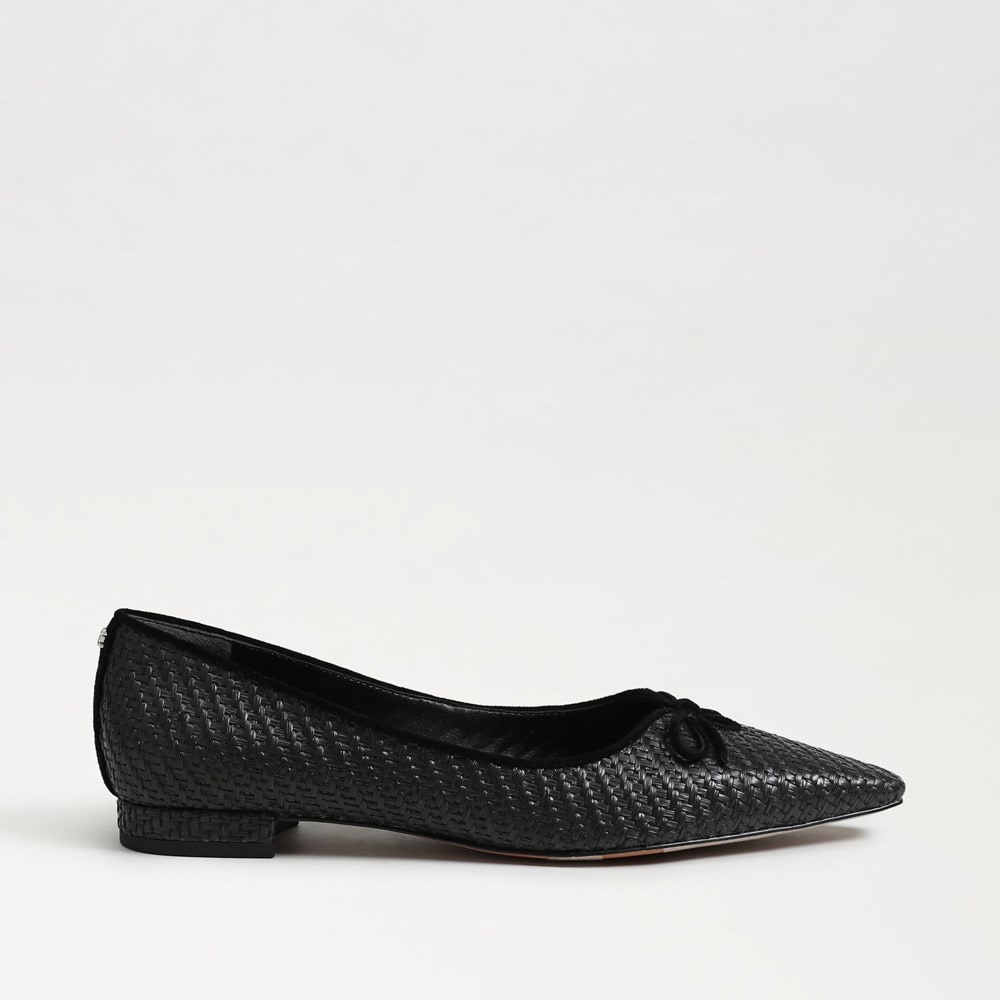 Black Faux Leather