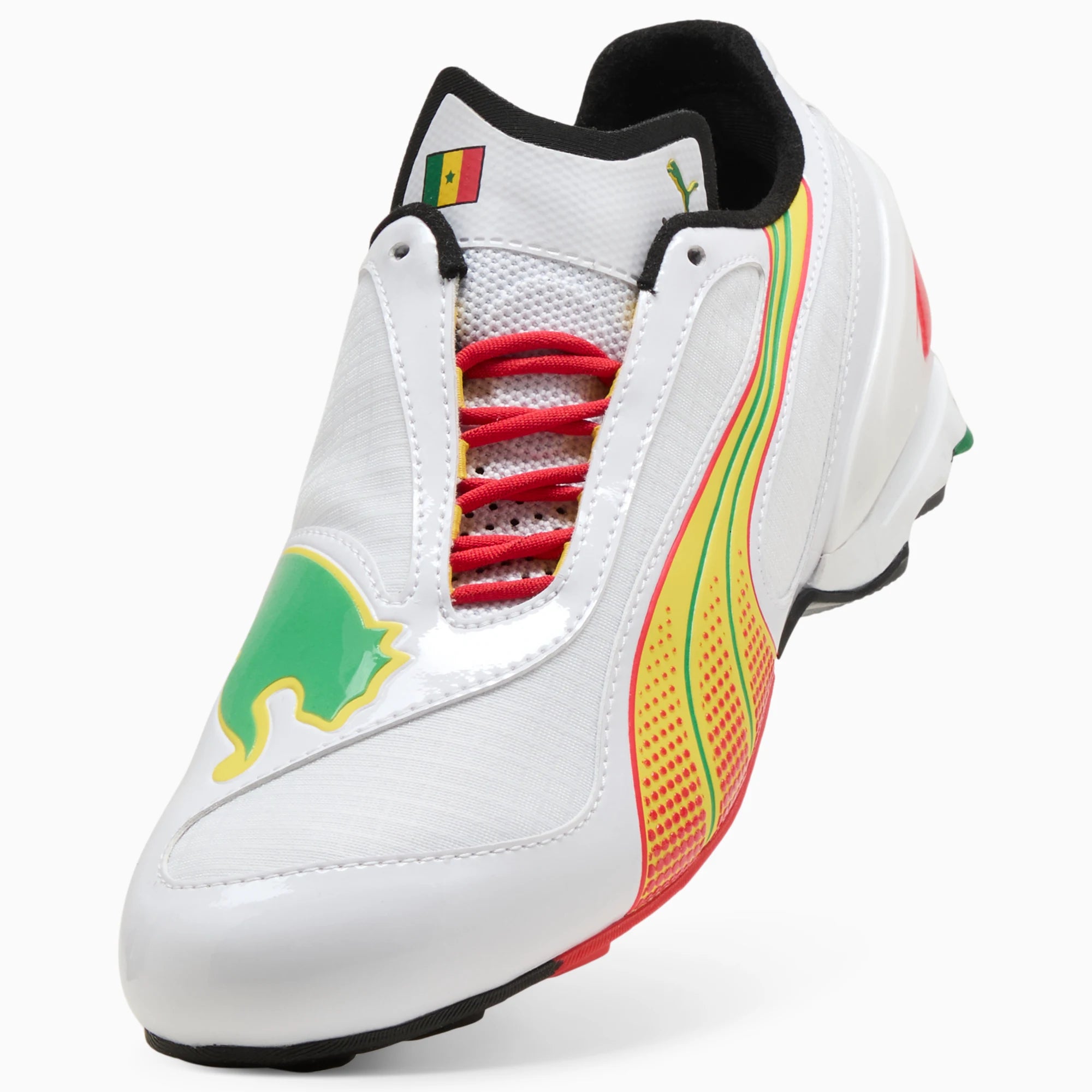 PUMA White-PUMA Red