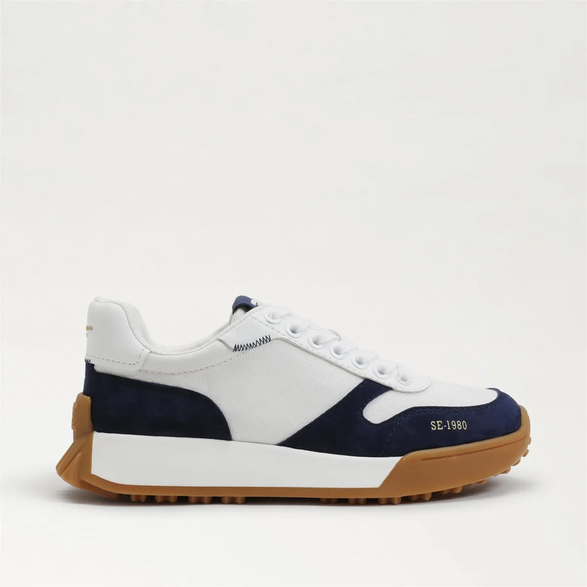Navy Suede Nylon