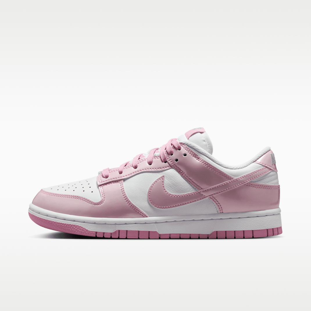 White/White/Metallic Silver/Pink Rise