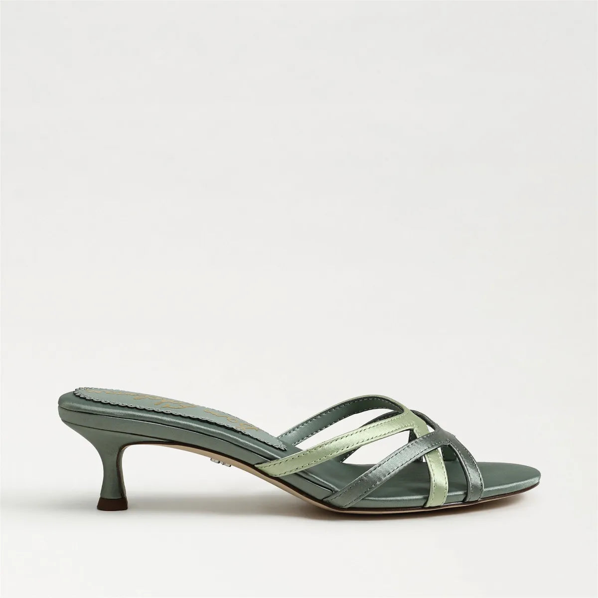 Sage Sky Satin Fabric
