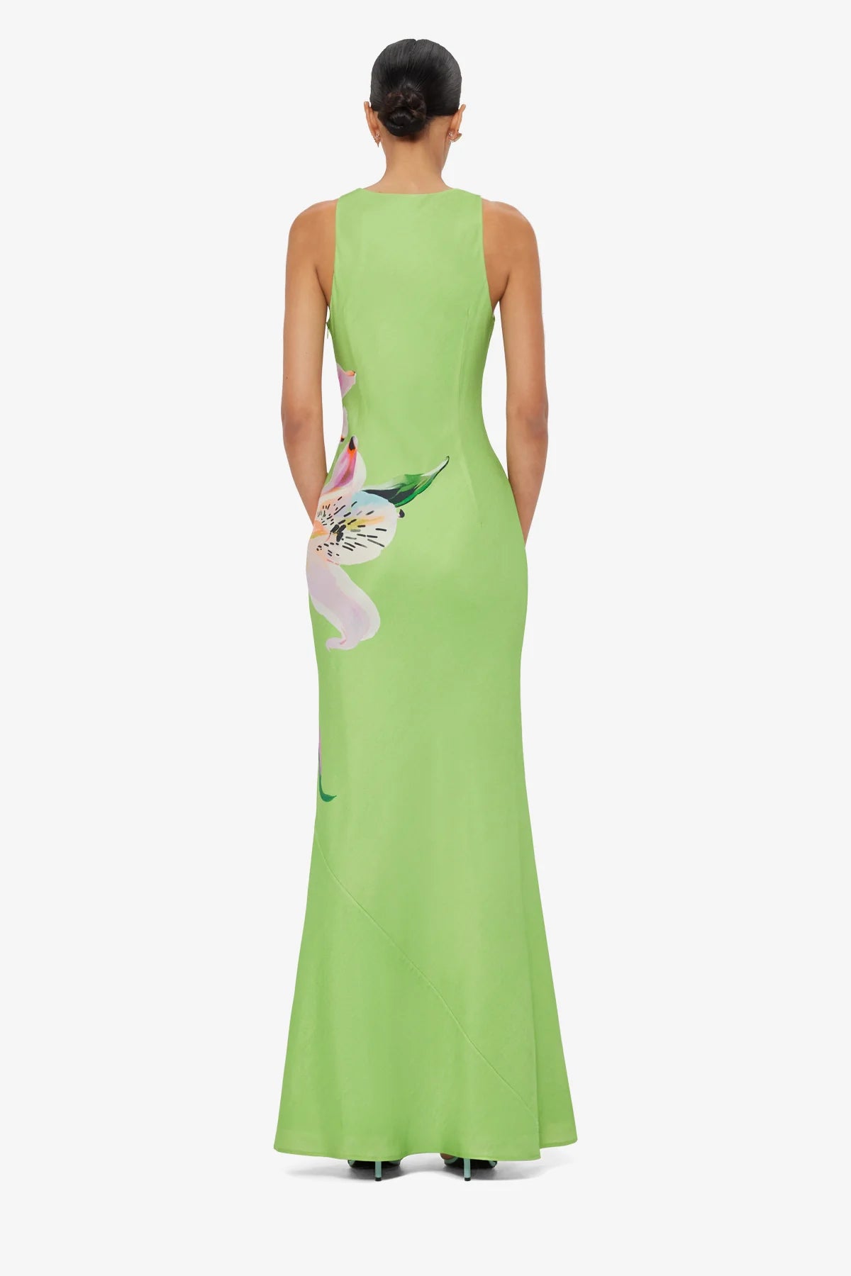 Lily Print in Parakeet