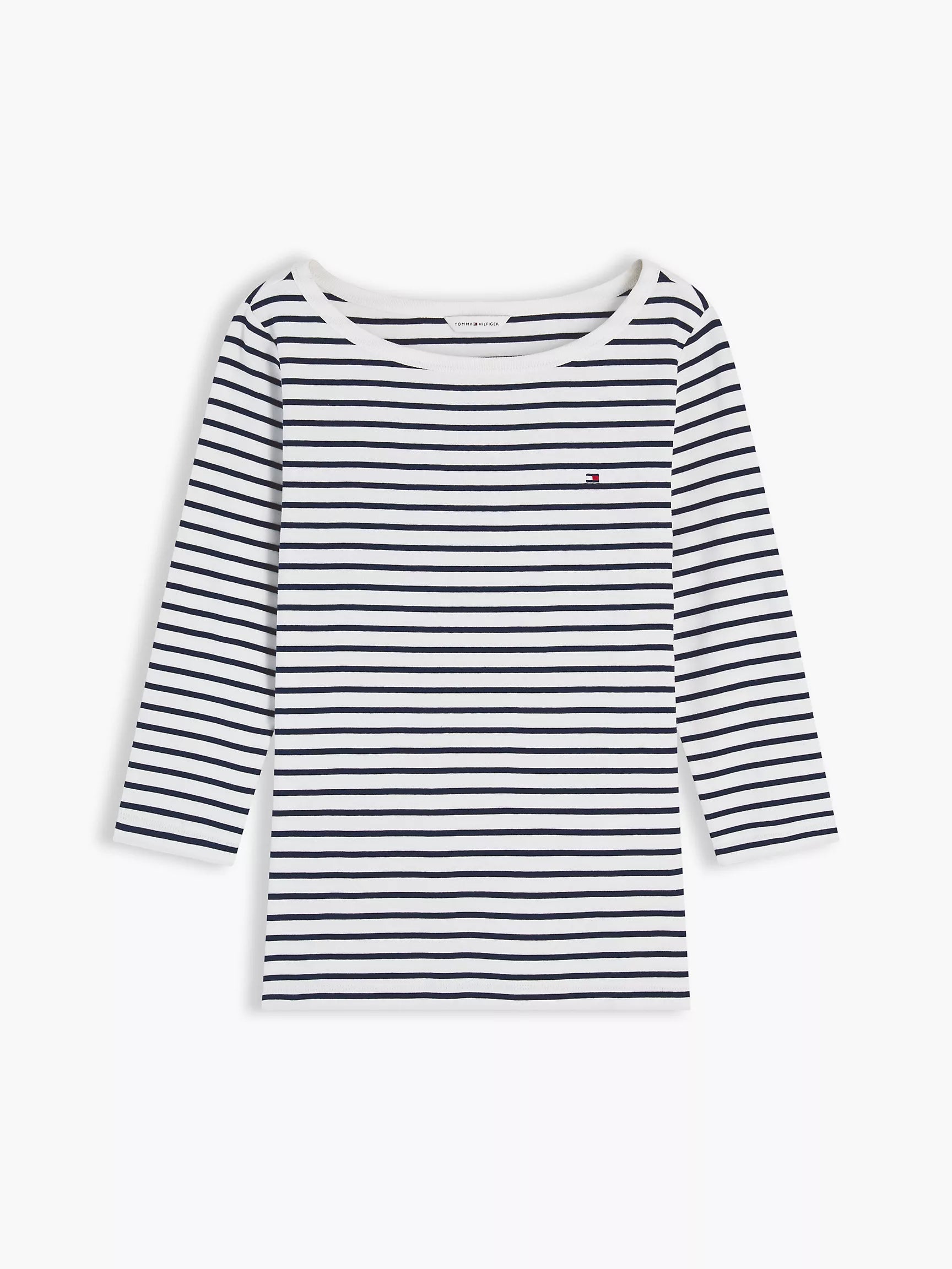 Navy Blue / Ecru Stripe