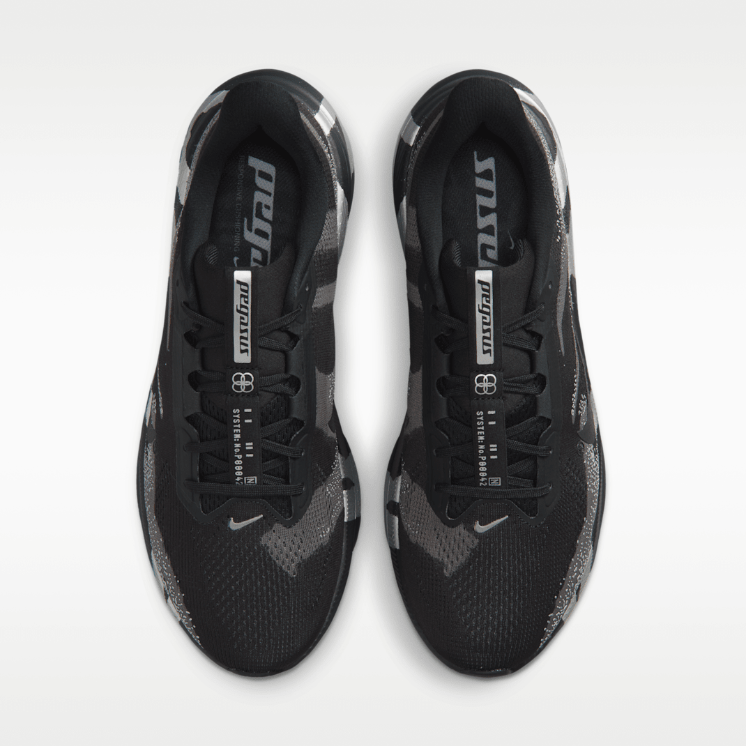 Black/Medium Ash/Metallic Silver/Black