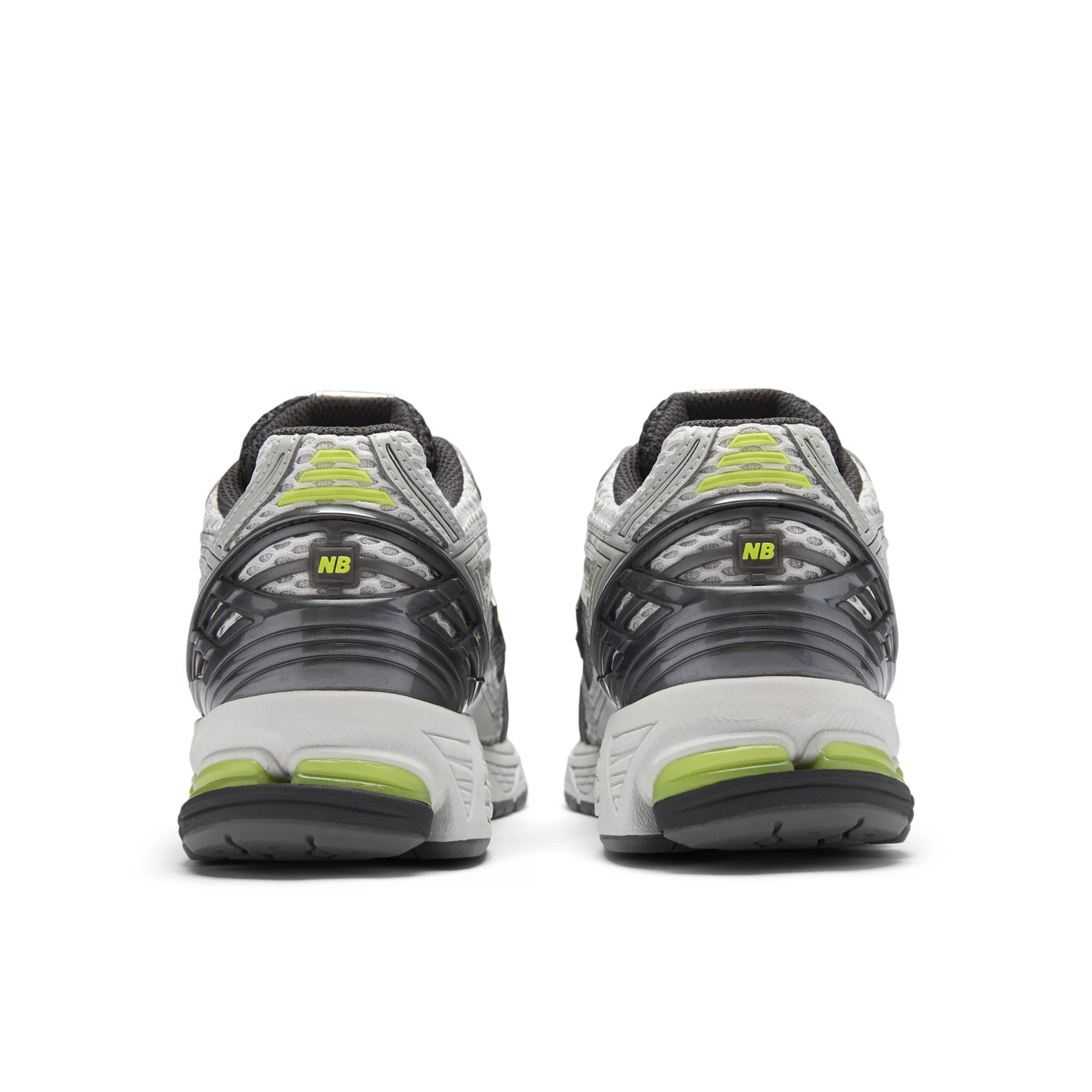 Light Silver Metallic With Alkaline Green