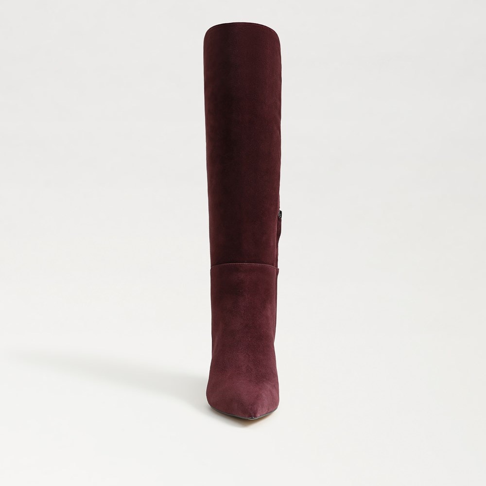 Parisina Plum Suede