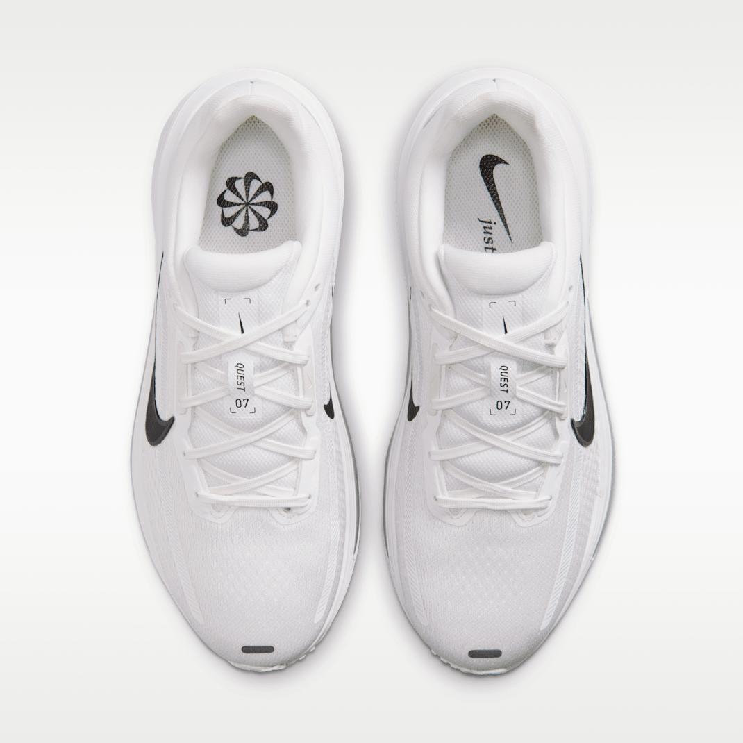 Summit White/White/Metallic Silver/Black