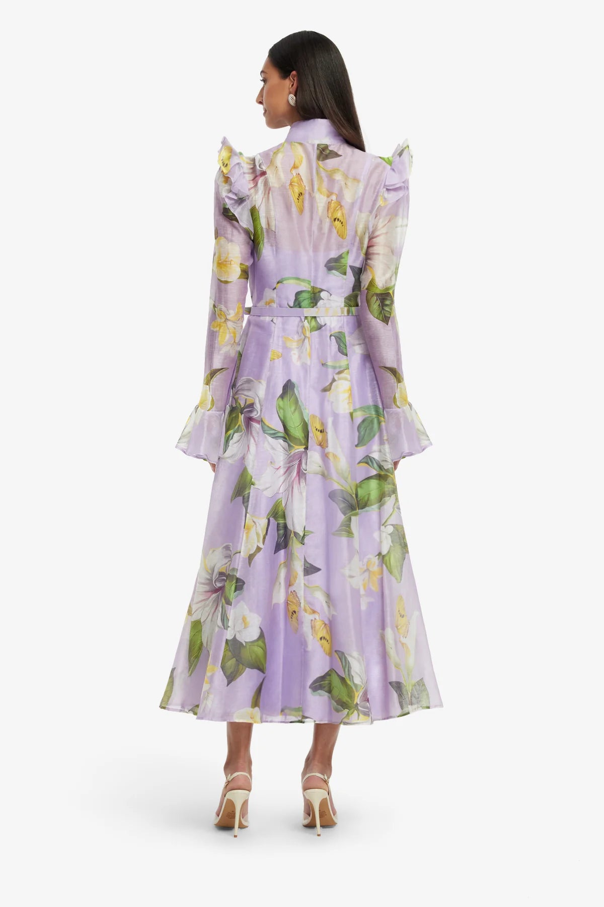 Lily Blossom Print in Lilac