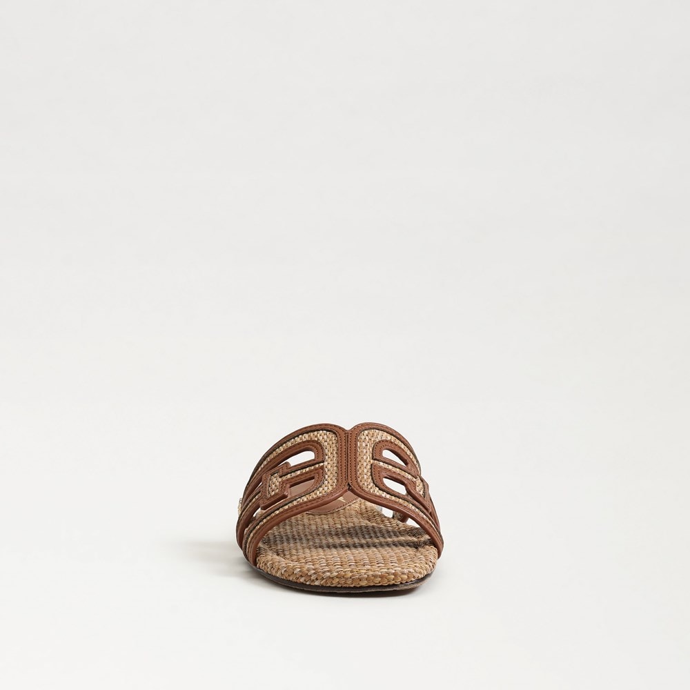 Twany Tan Faux Raffia