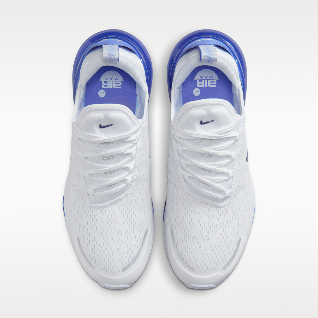 White/Football Grey/Sapphire/Metallic Silver