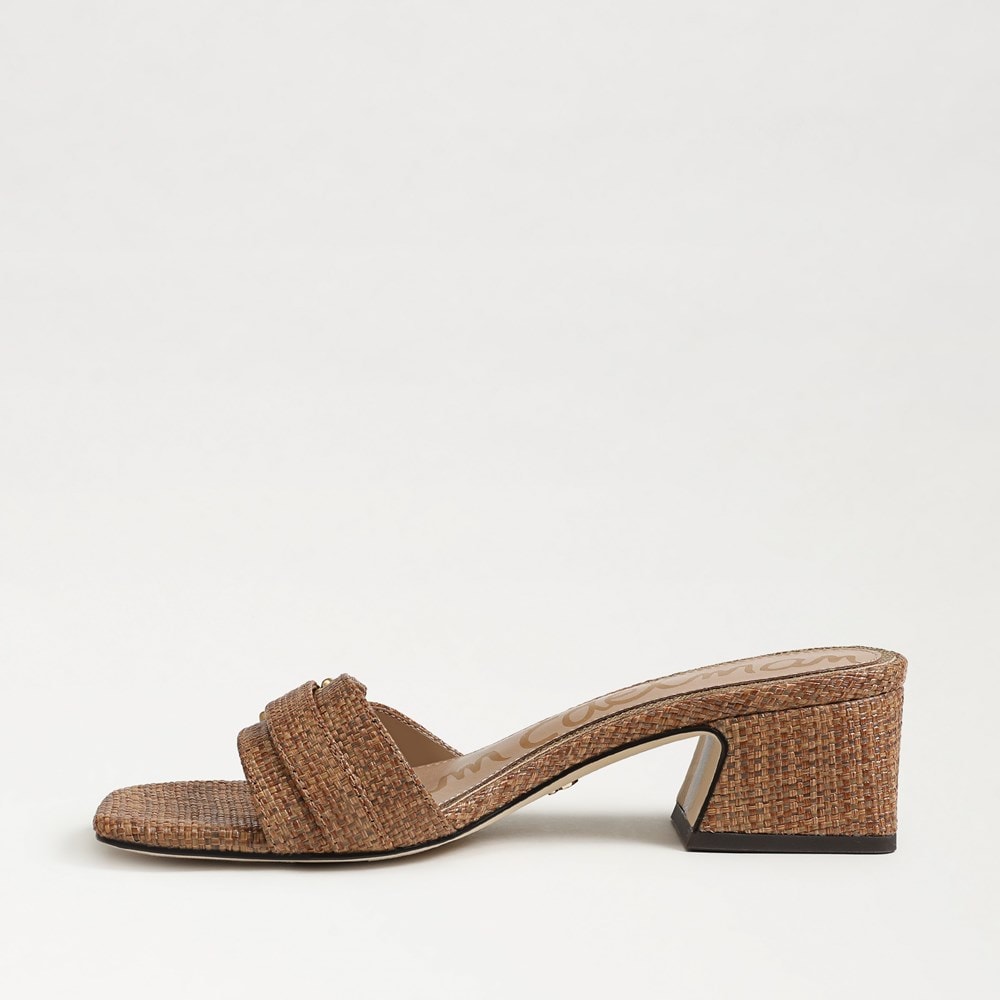 Cuoio Brown Woven Fabric