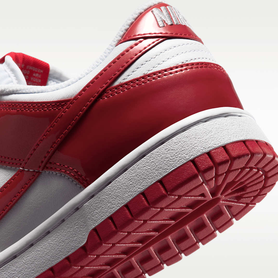 White/White/Metallic Silver/University Red