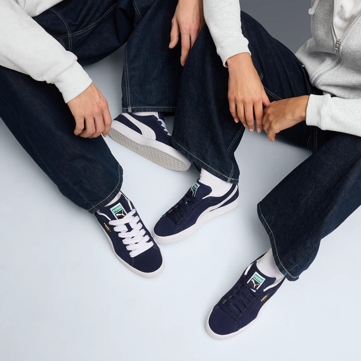 PUMA Navy-PUMA White