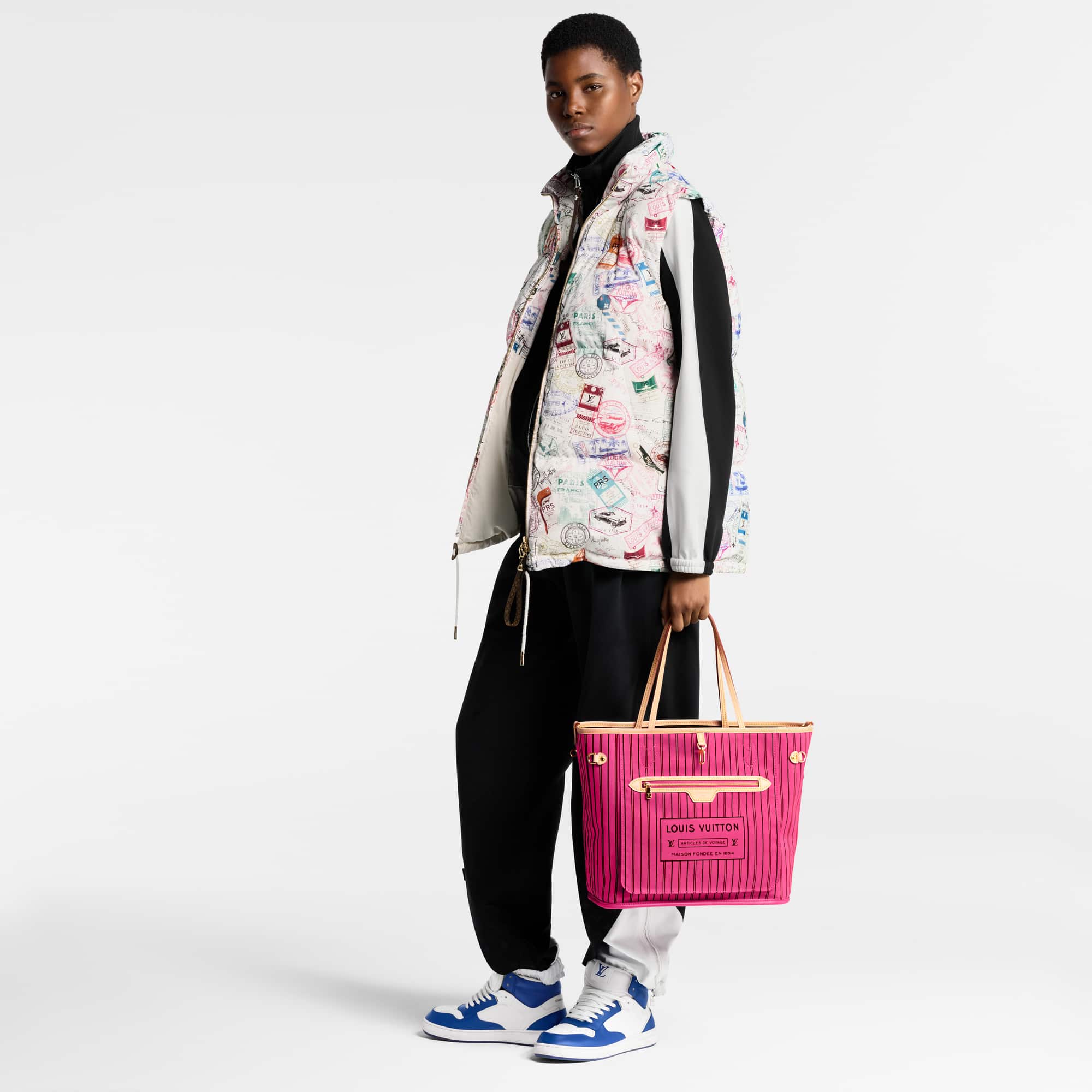 Monogram/Rose Pondichery