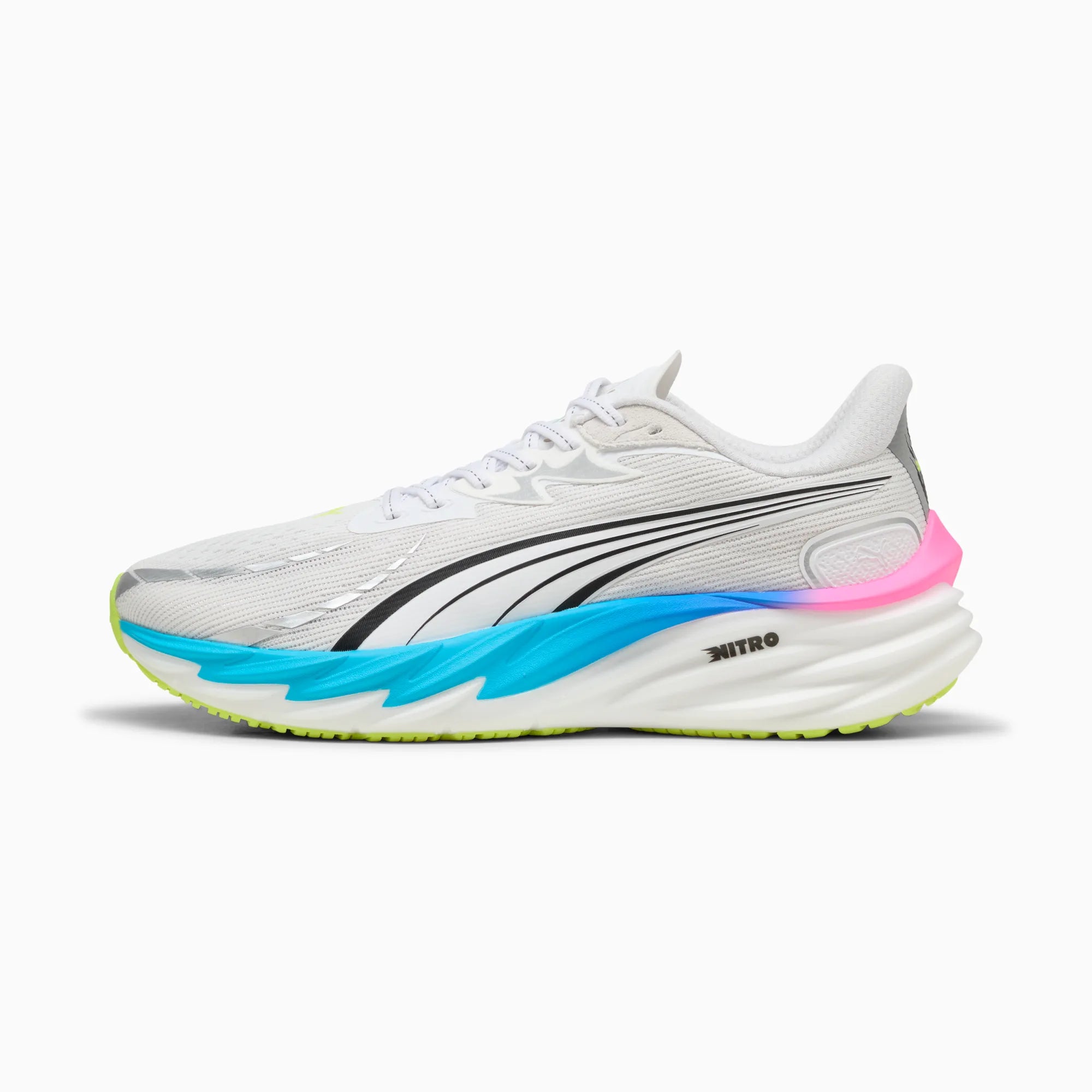 PUMA White-Ultra Blue-Poison Pink