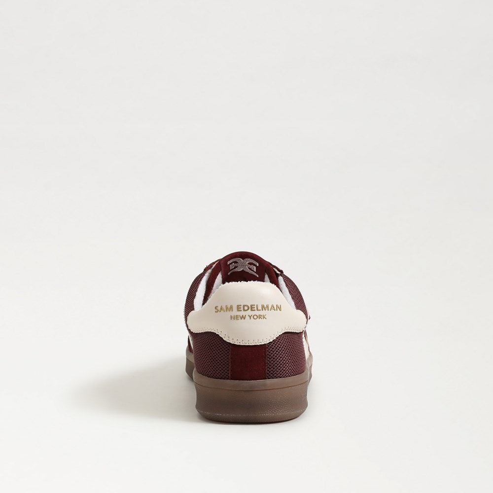 French Burgundy Mesh/Suede
