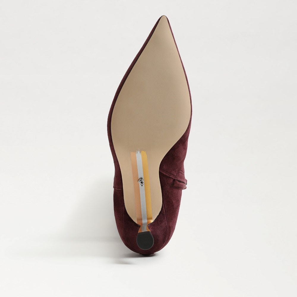 Parisina Plum Suede