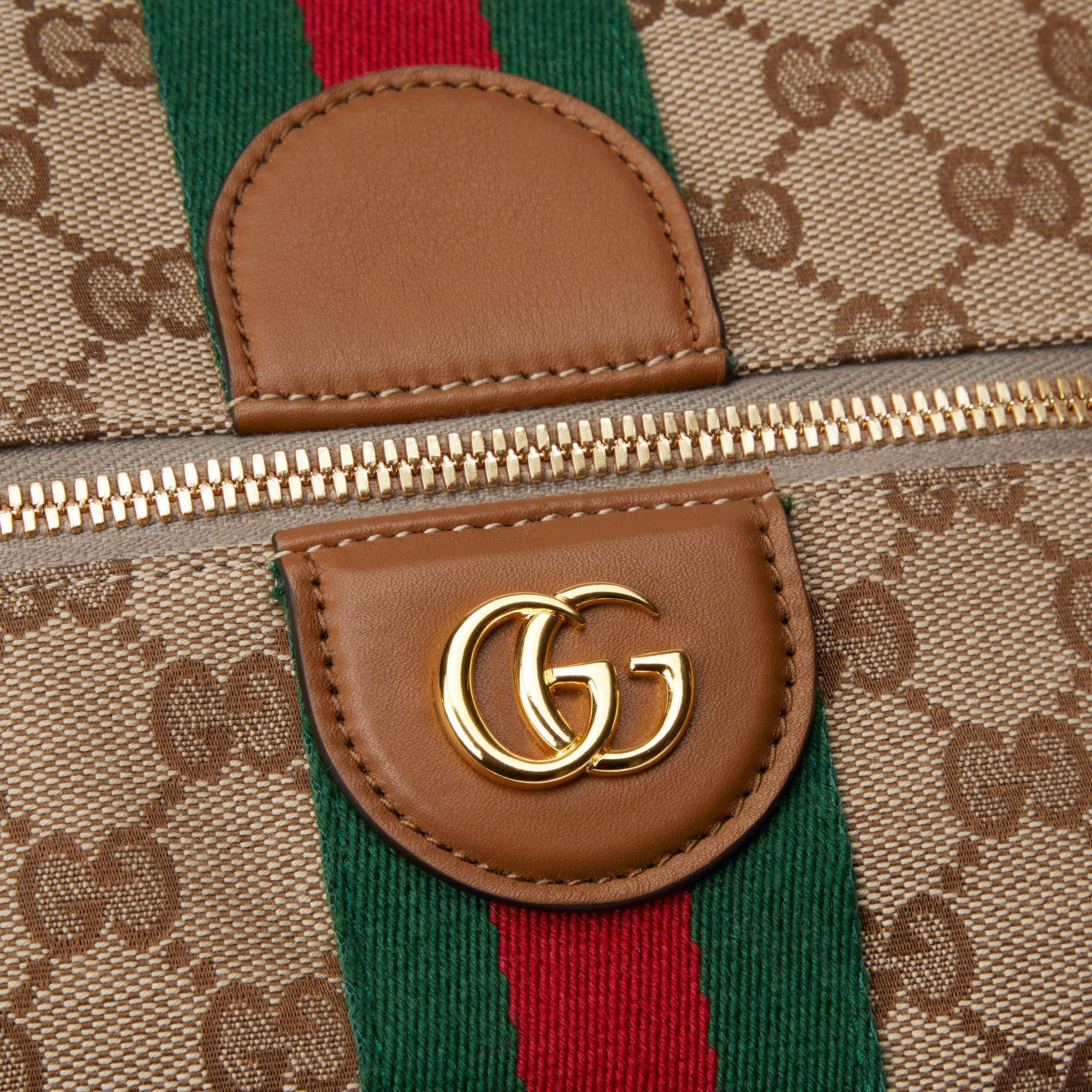 lona GG beige y marrón