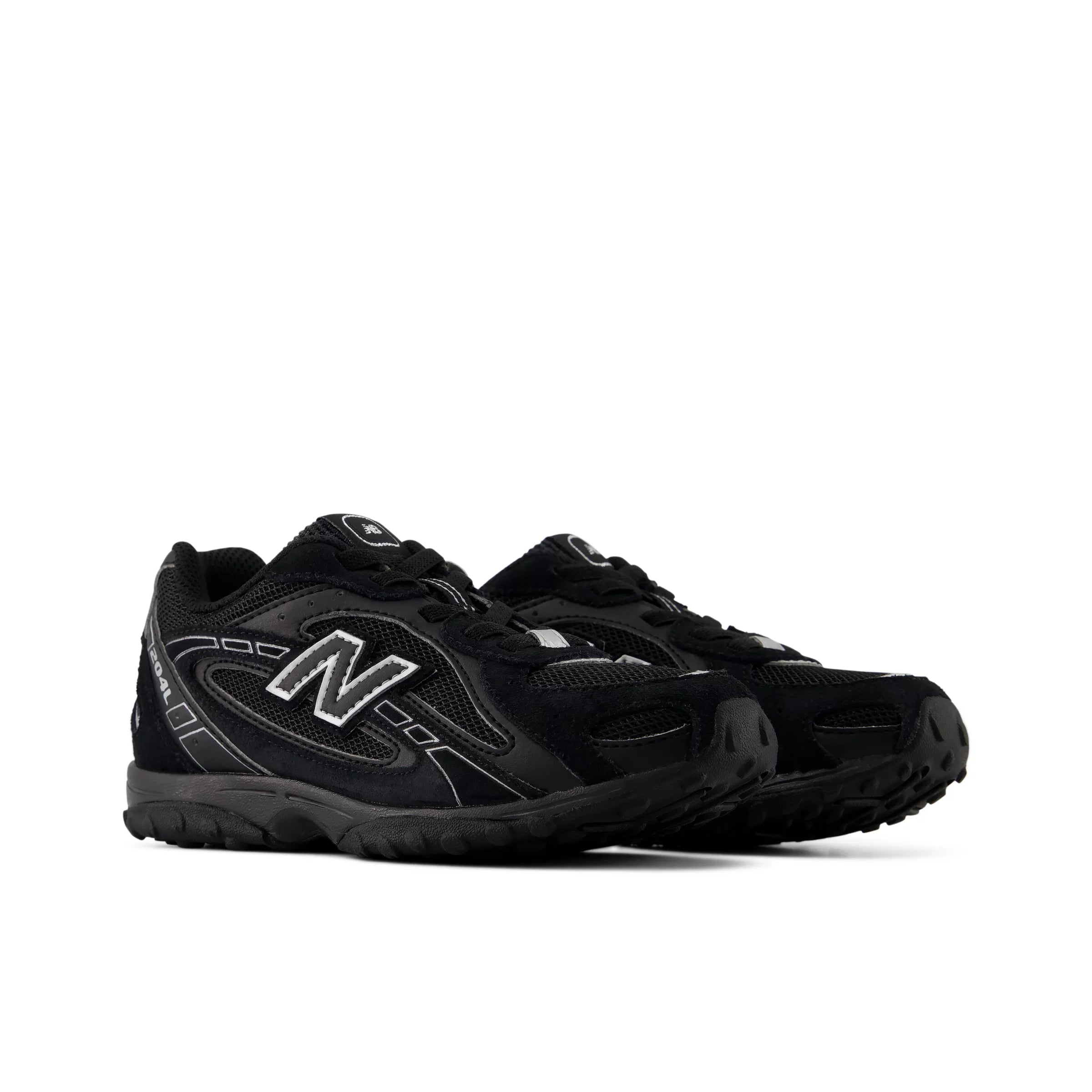 Black With Silver