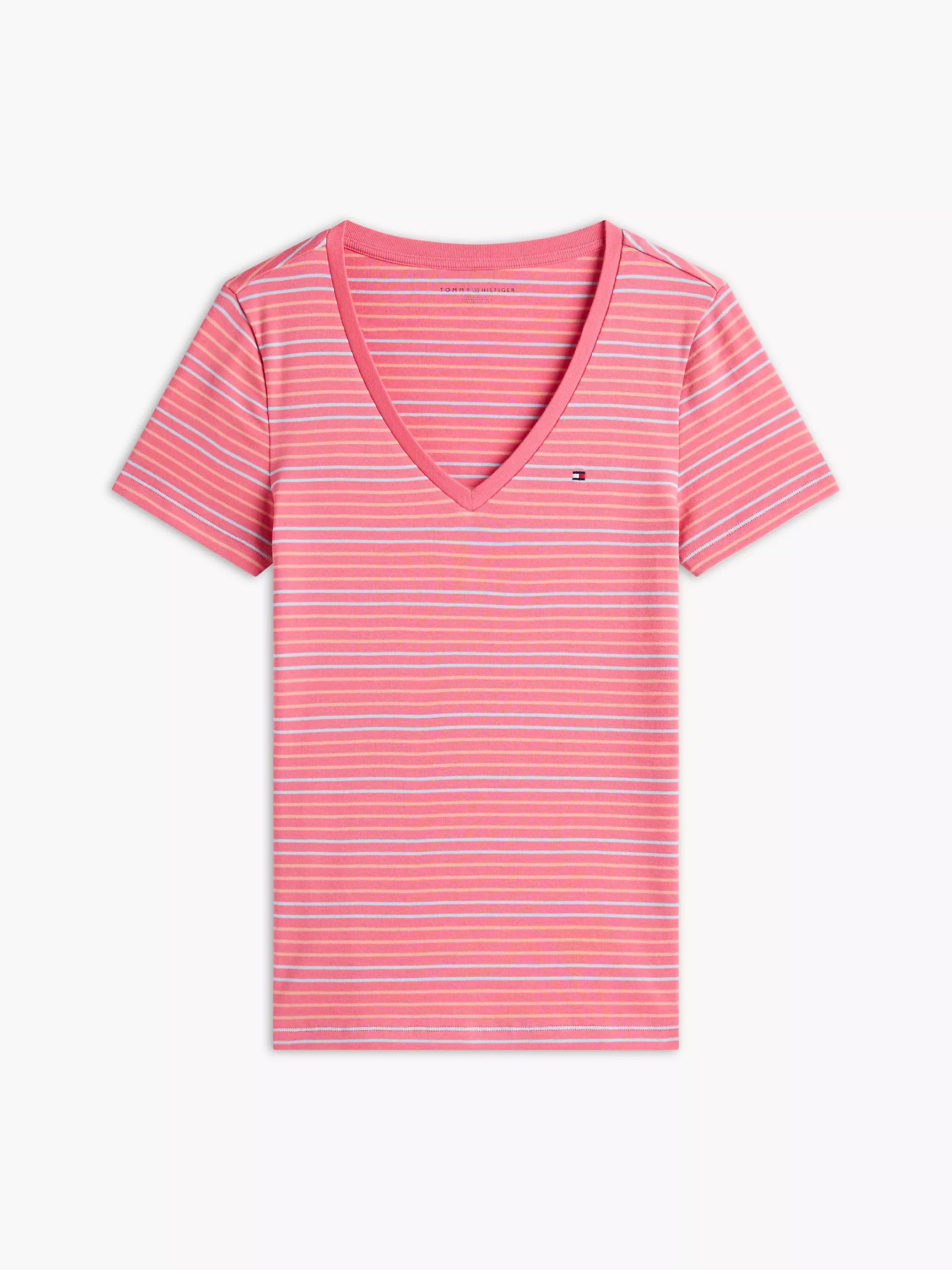 Garden Rose / Coral Stripe