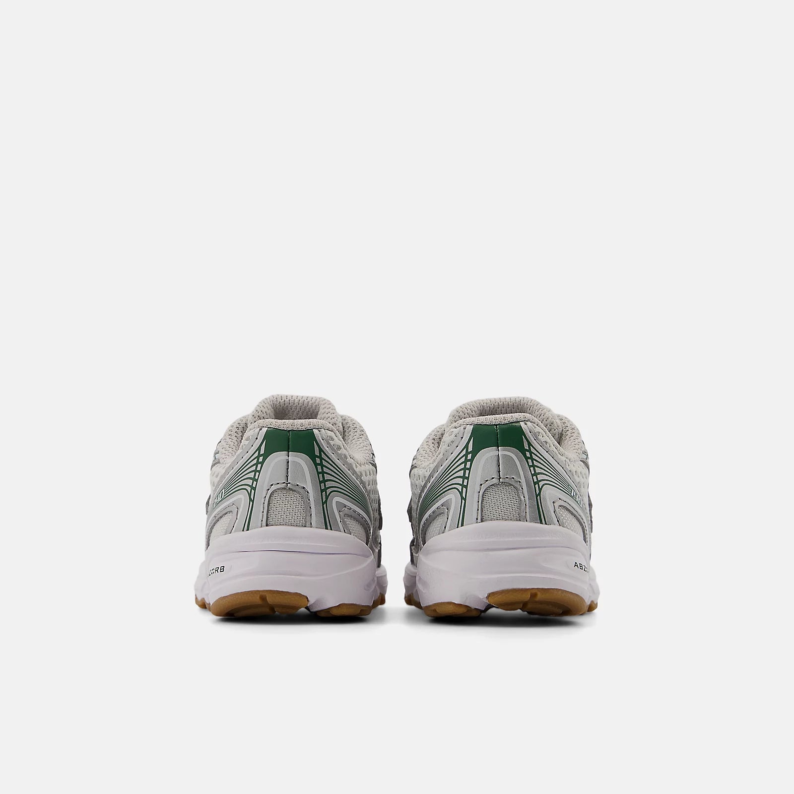 Silver Metalic With Dark Alpine Green