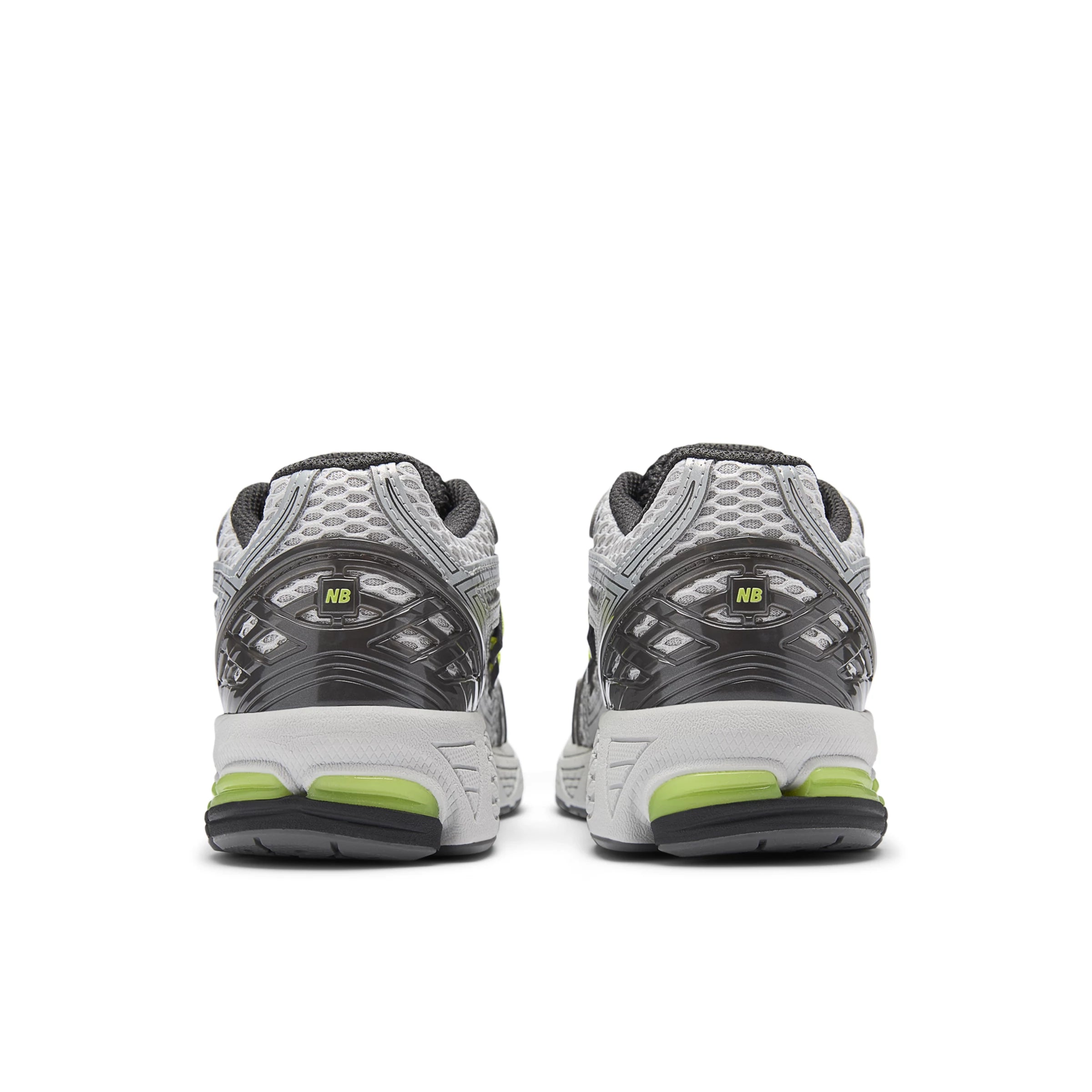 Black Metallic With Alkaline Green