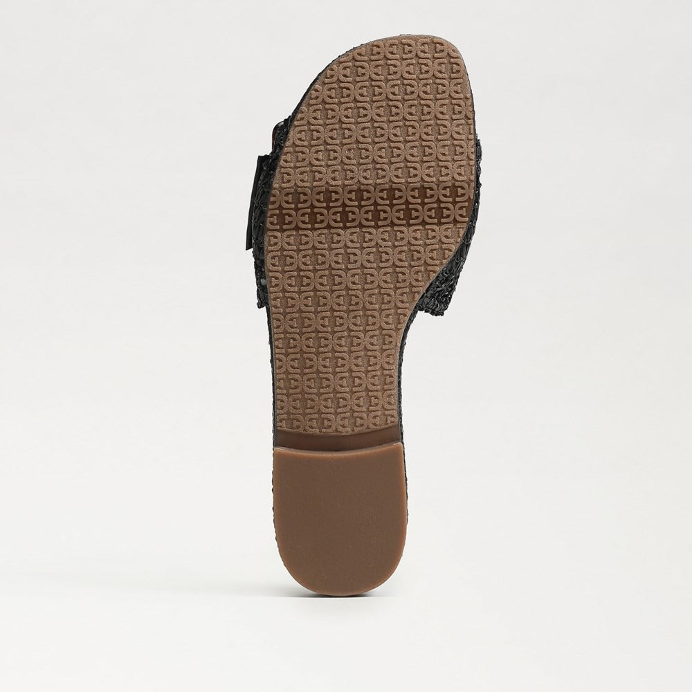 Black Faux Raffia