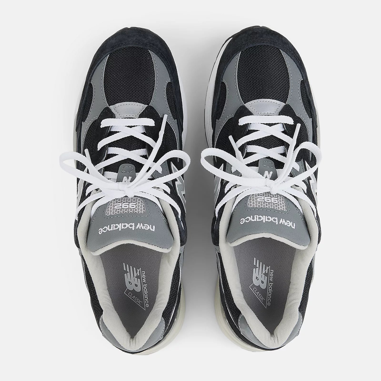 Black With Grey 006 And White