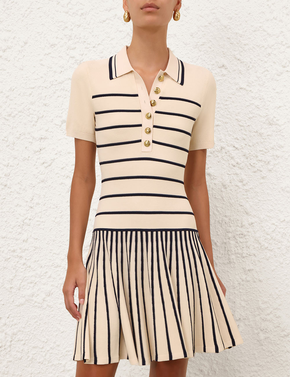 Cream Navy