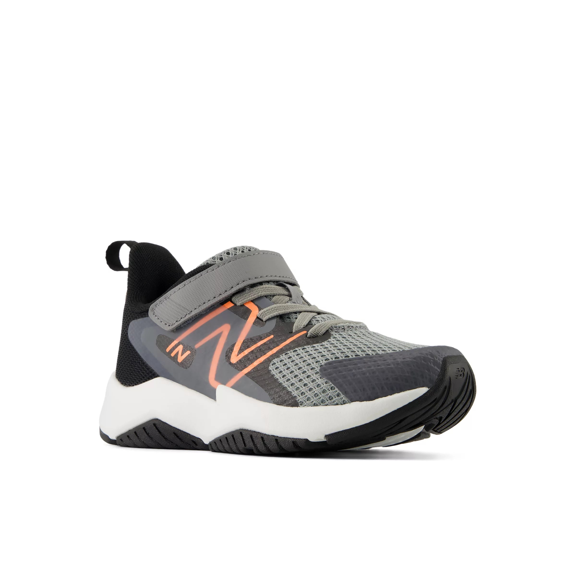 Slate Grey With Black And Tangerine Heat