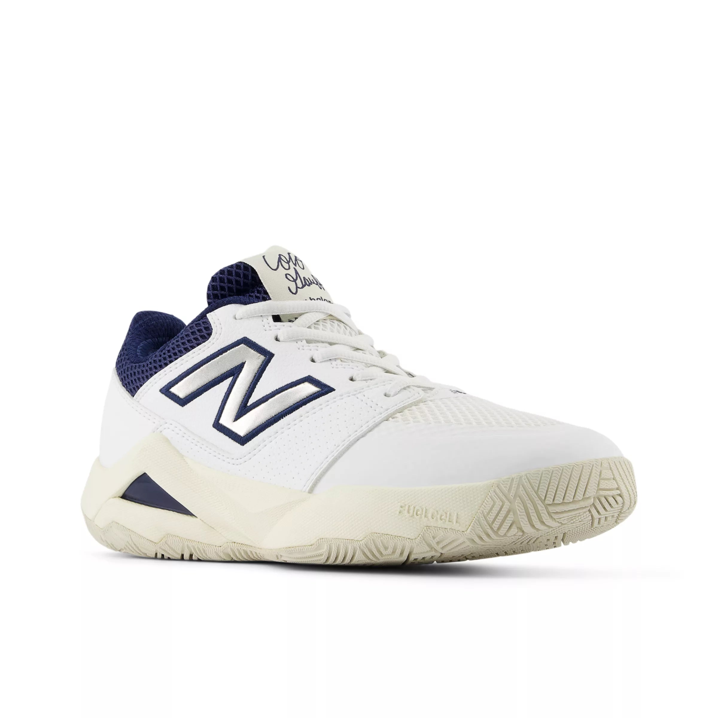 White With Nb Navy And Sea Salt