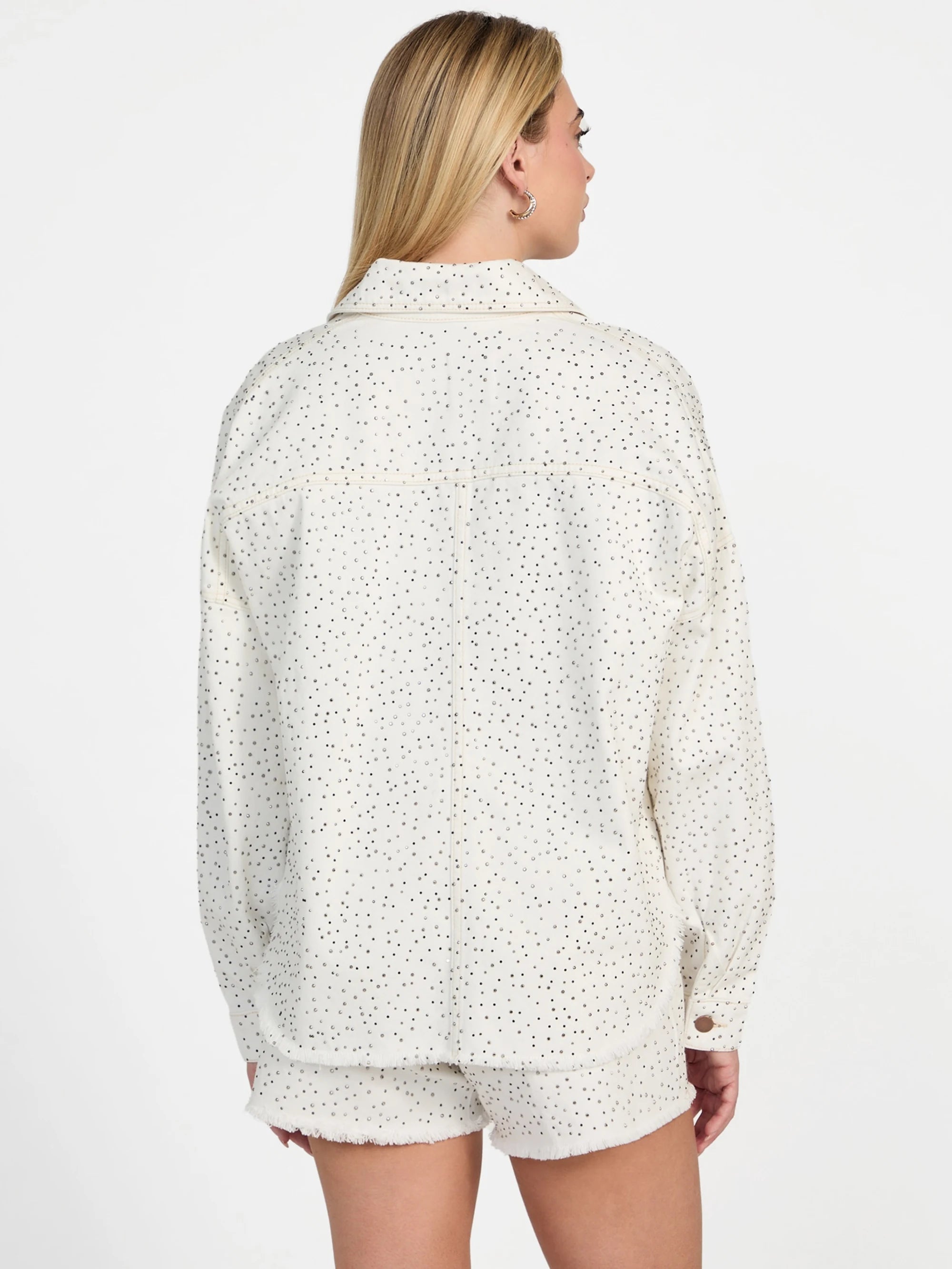 Girlbelle White Bling