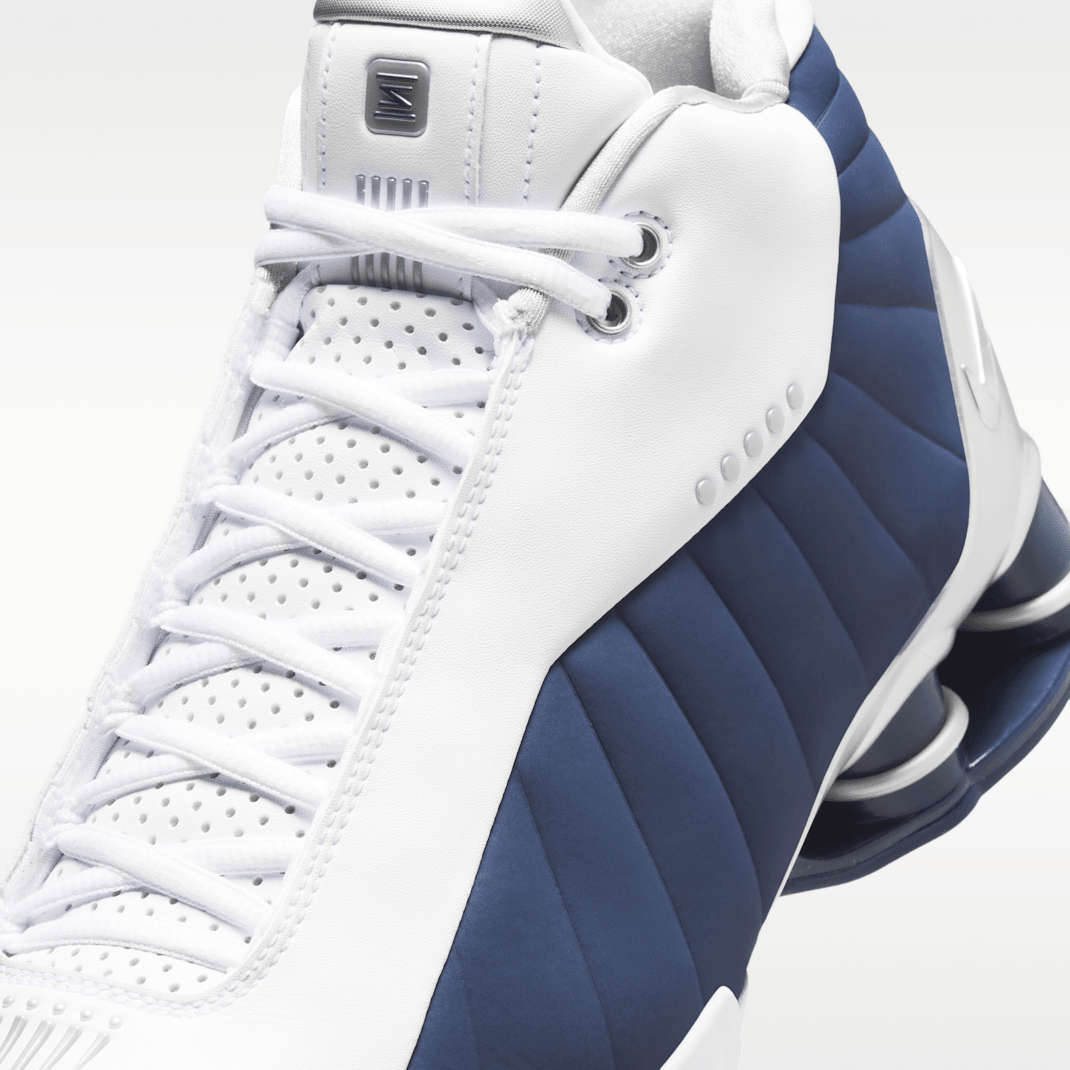 White/Metallic Silver/Midnight Navy