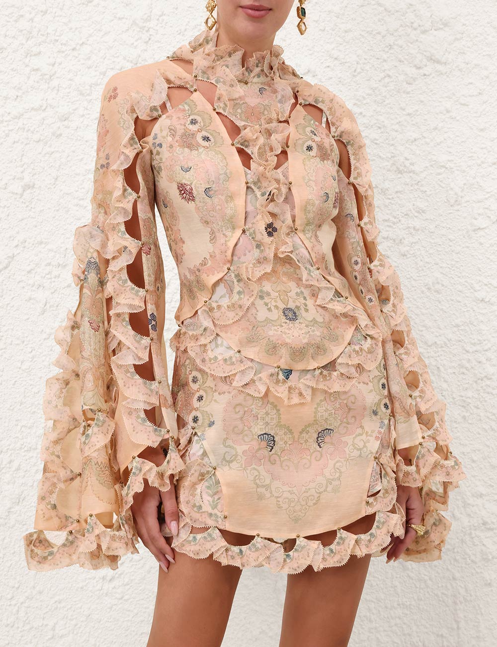 Peach Floral