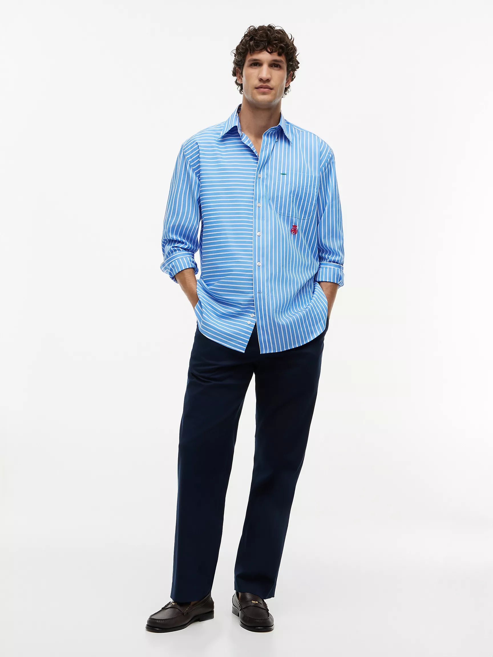 Blue Spell/White Stripe