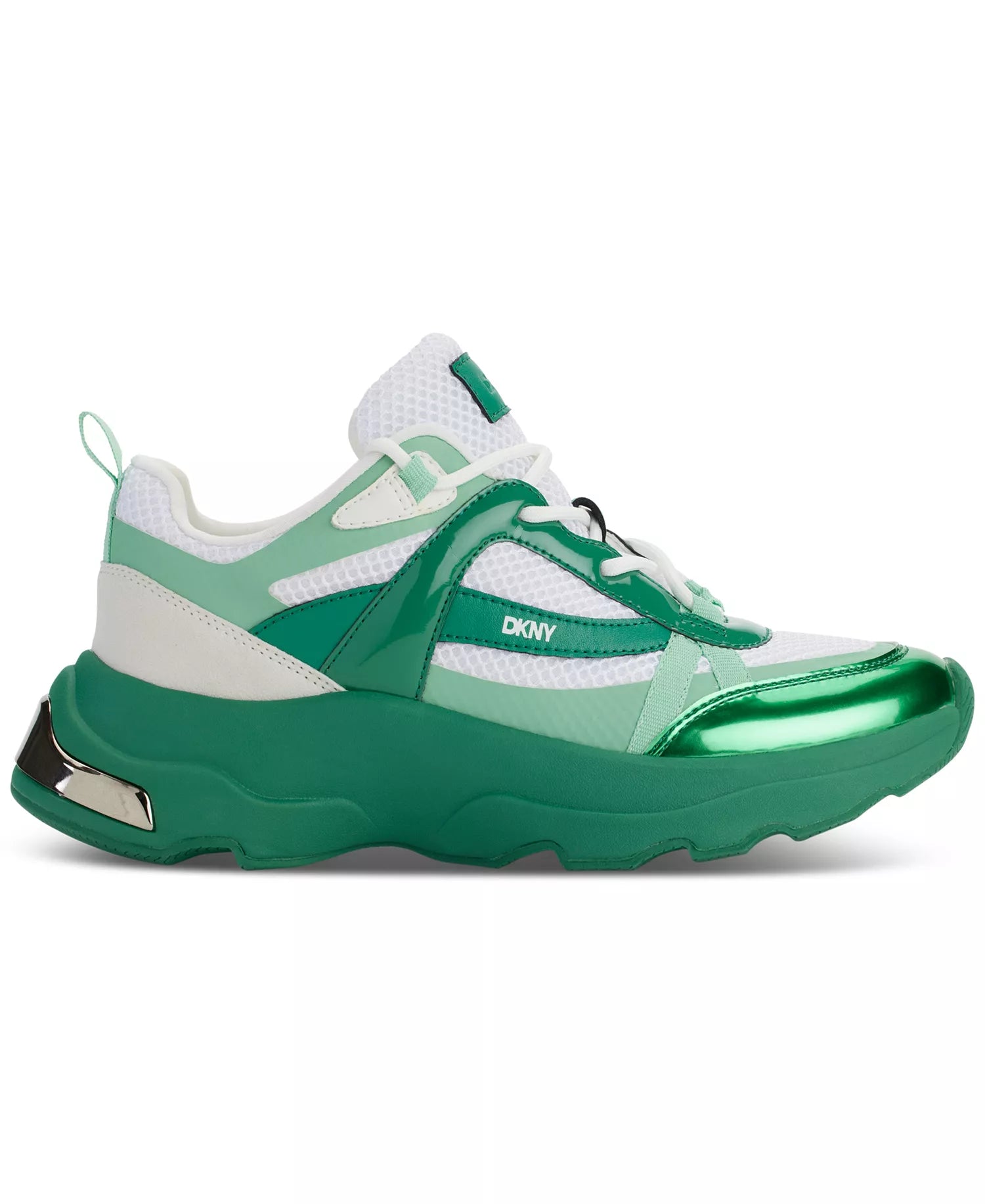 Bright White/ Green