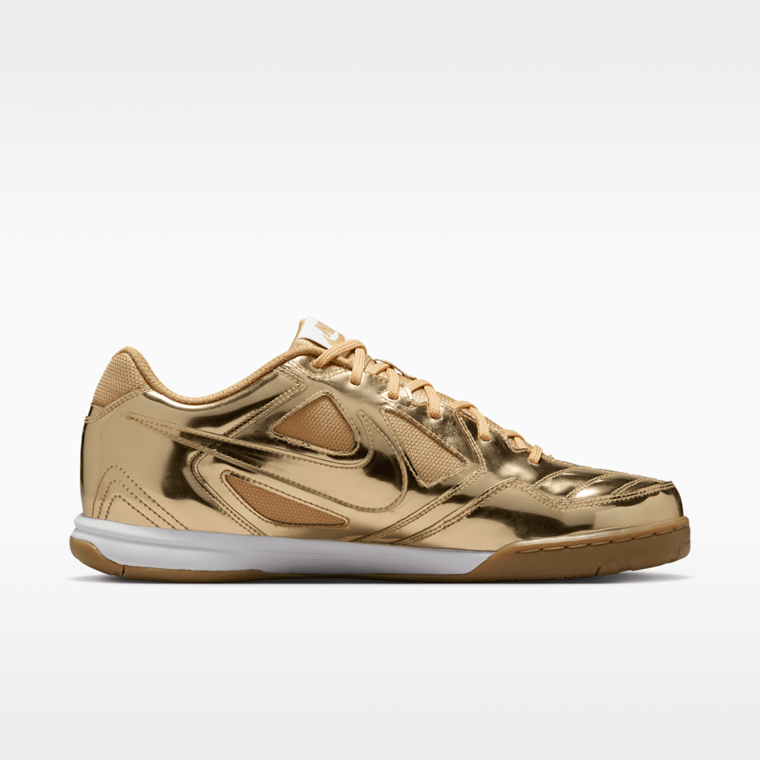 Metallic Gold/White/Gum Light Brown/Metallic Gold