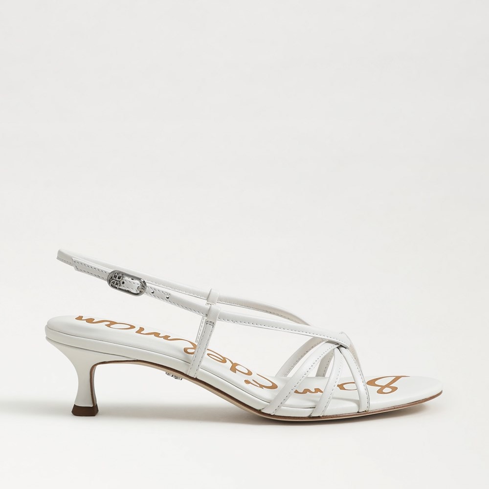 Bright White Leather