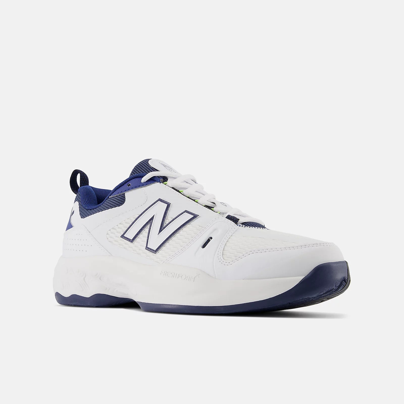 Nb White With Team Navy