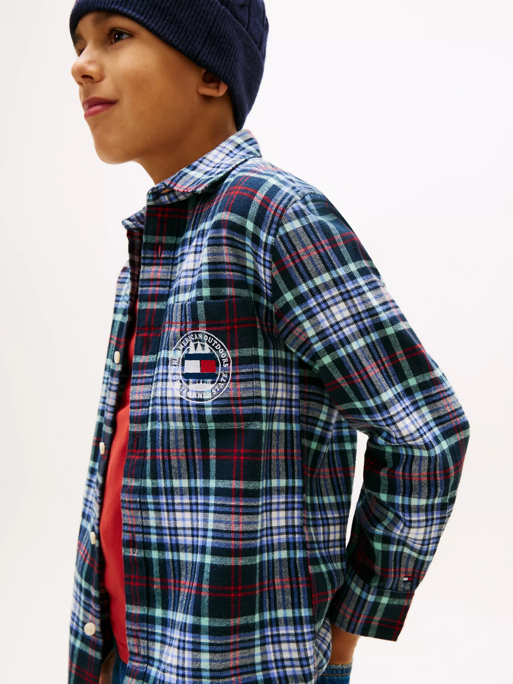 Dark Night Navy Check