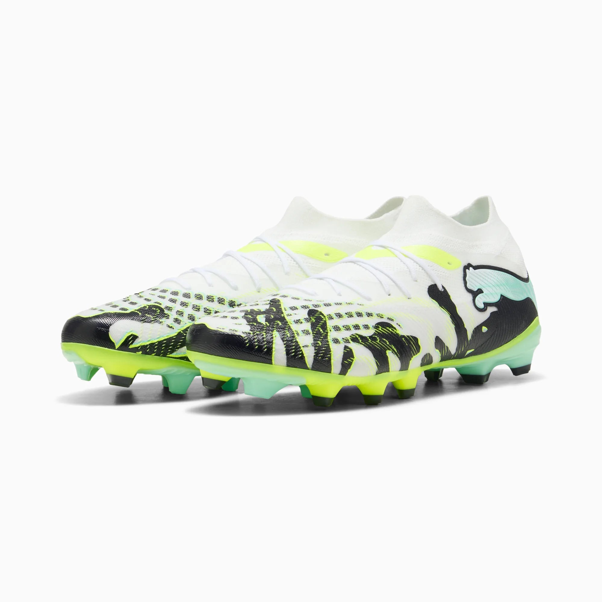 Yellow Alert-Mint Jelly-PUMA White-PUMA Black