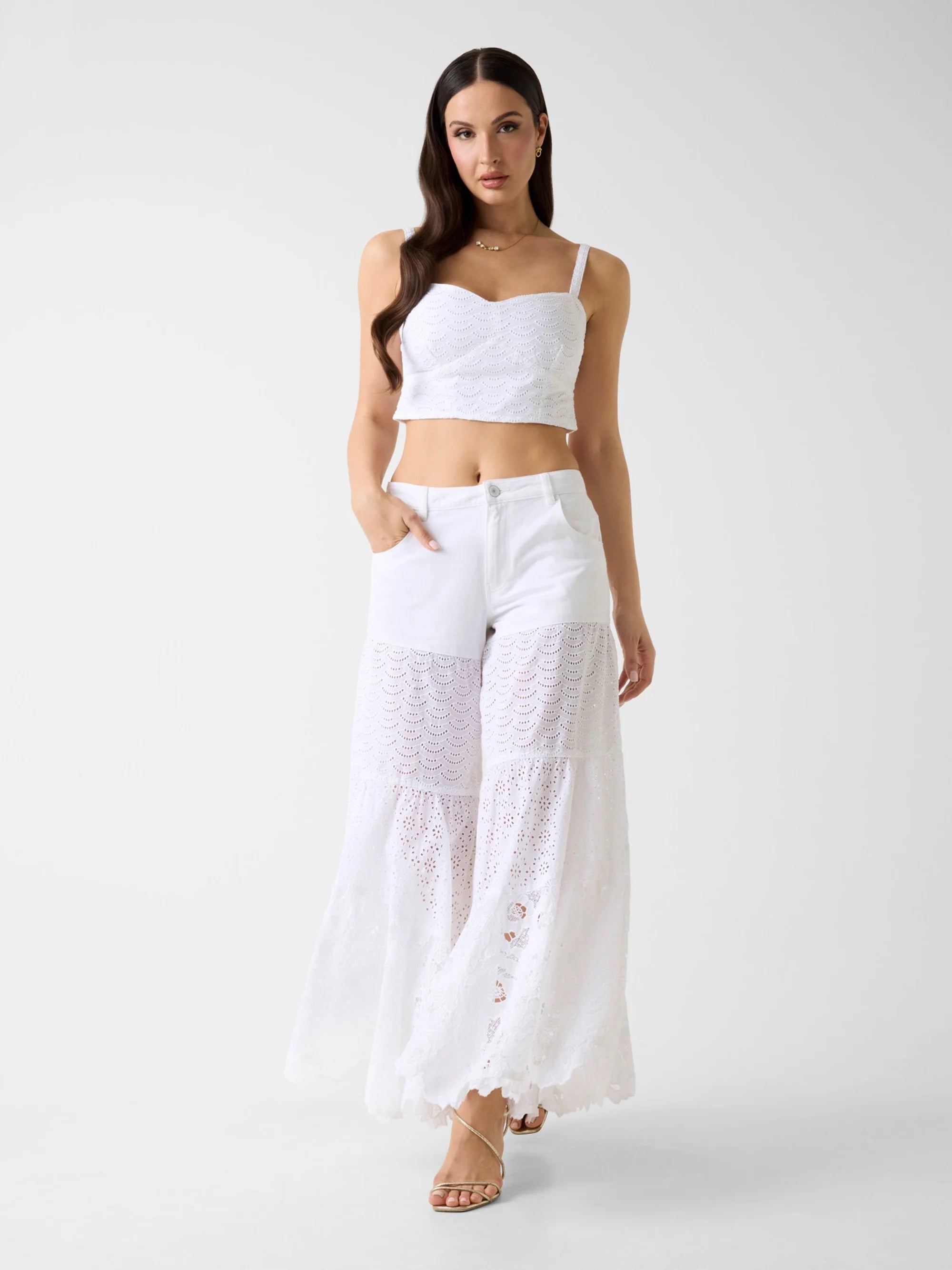White Wave Lace