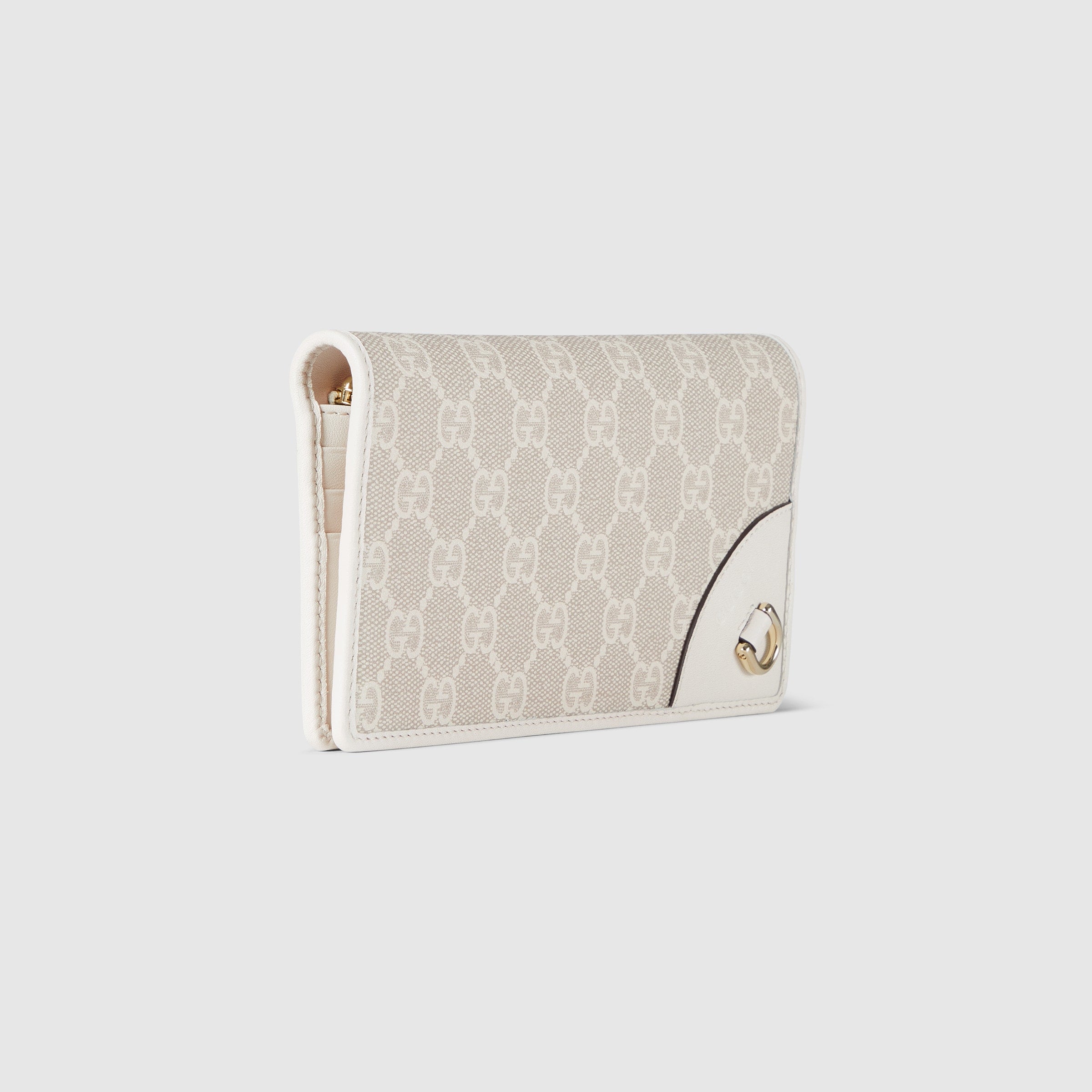 tejido beige y blanca