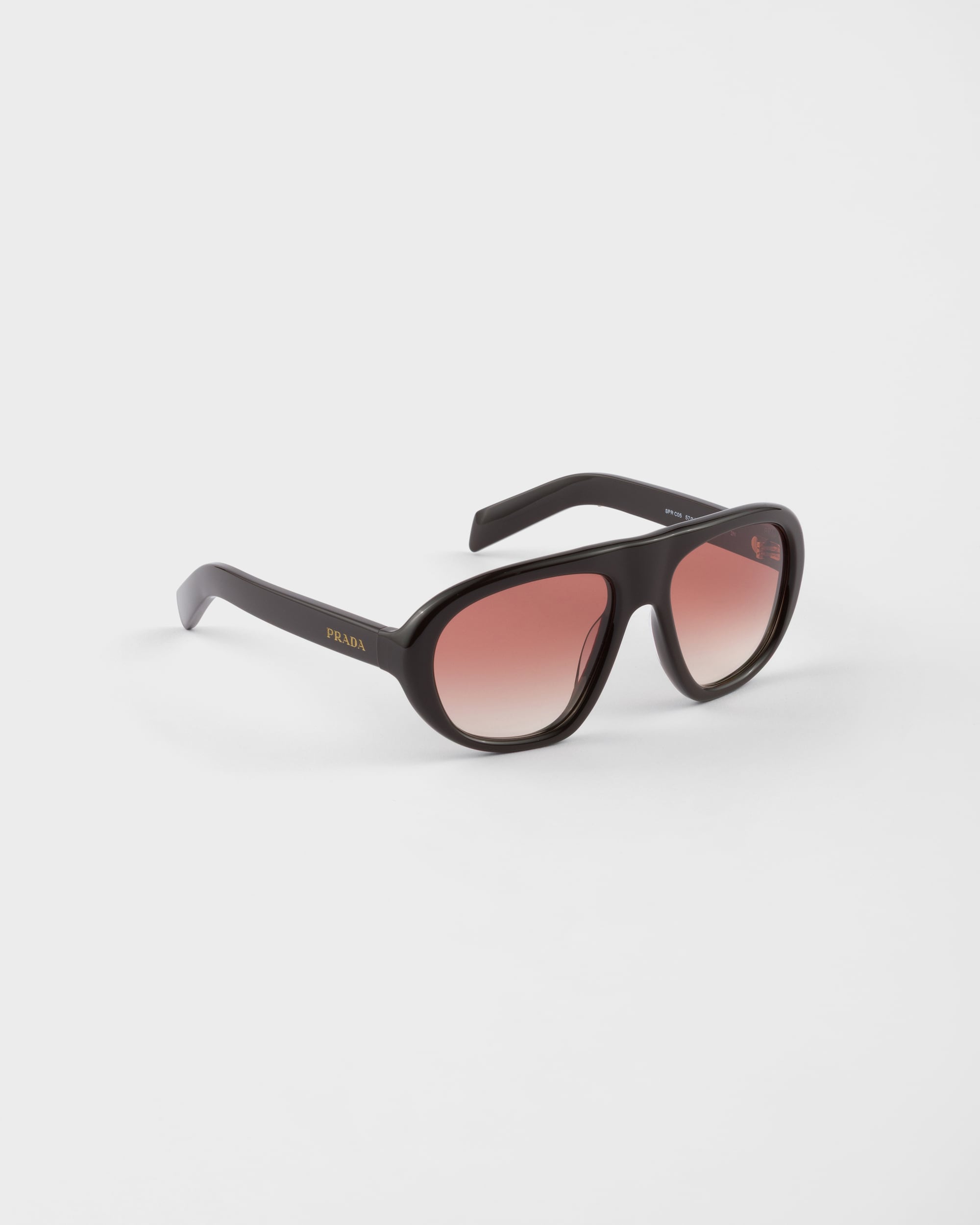 Lentes con degradado rosa empolvado