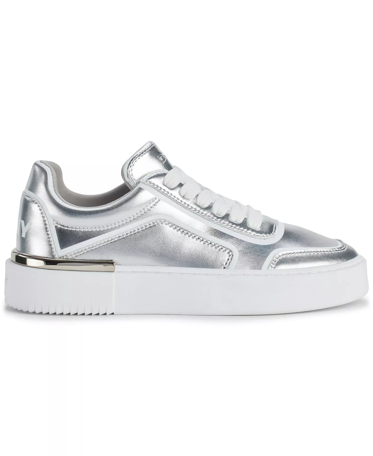 Silver and White