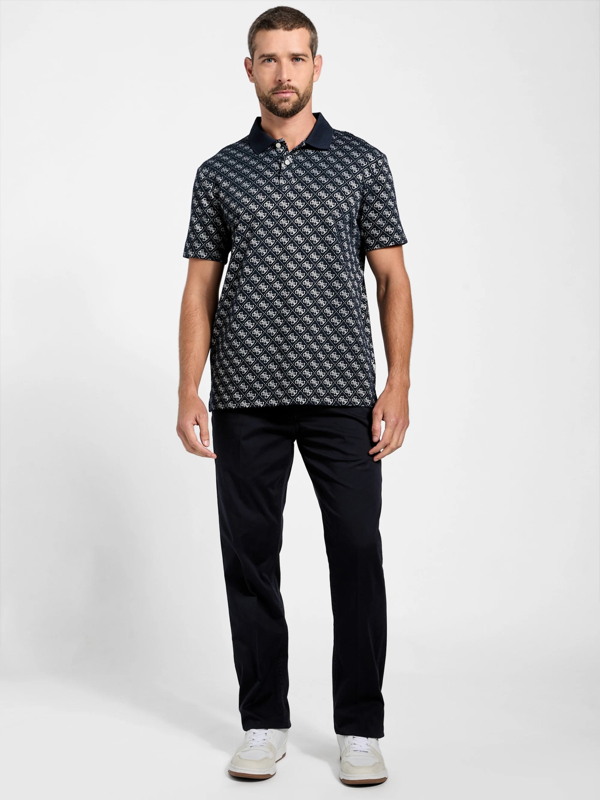 4G Allover Dark Blue