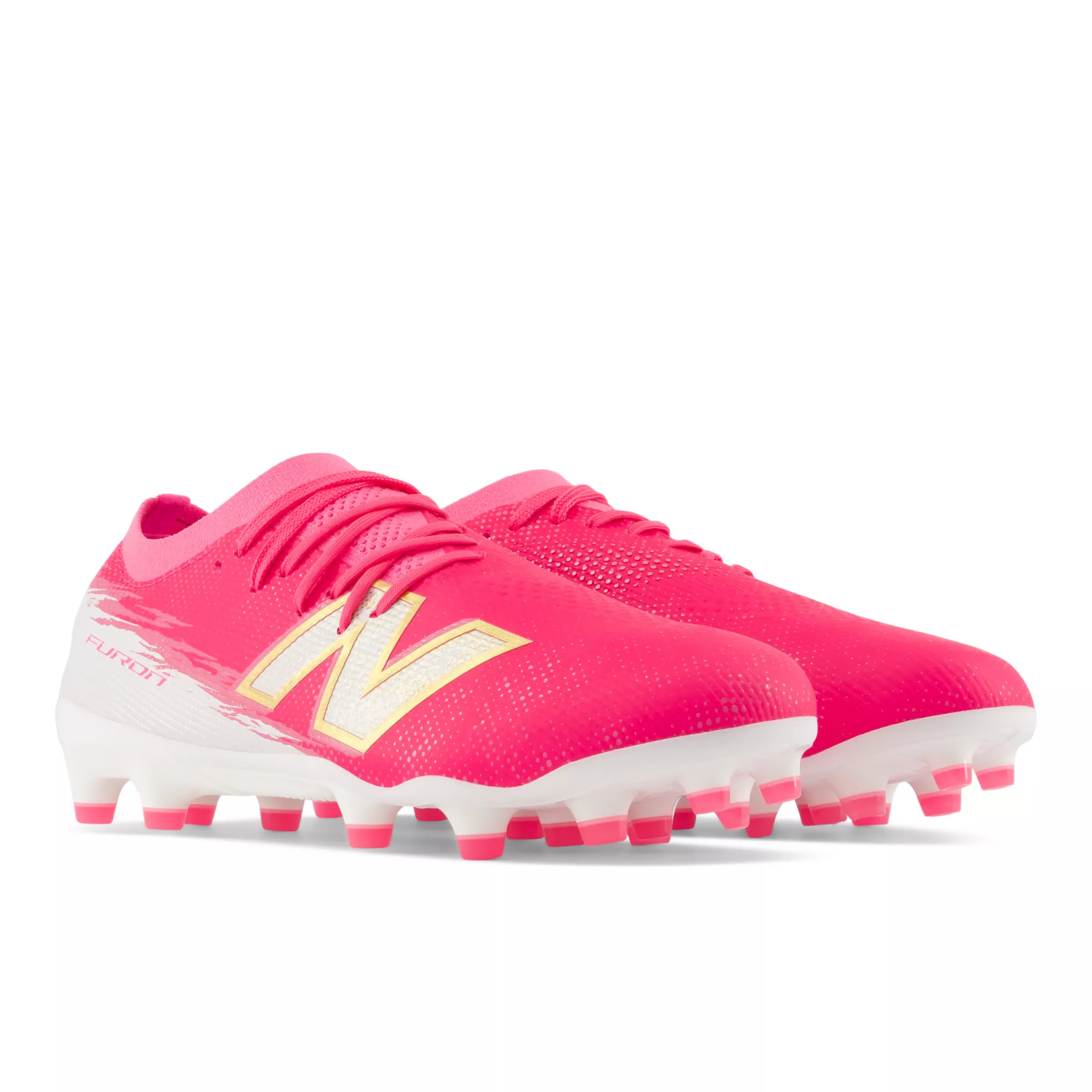 Pink Heat With Sea Salt And Gold Metallic