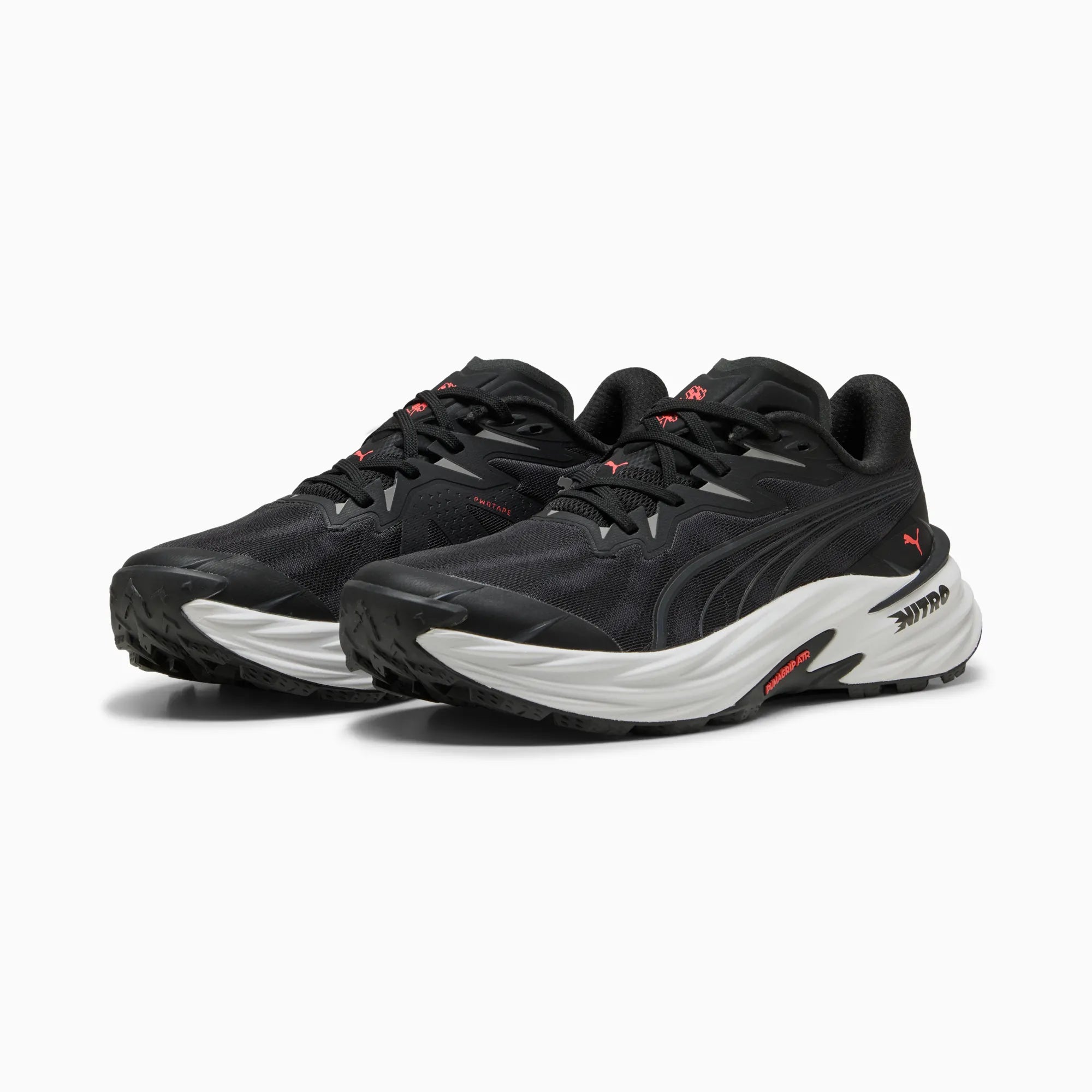 PUMA Black-Cast Iron-Red Glamour